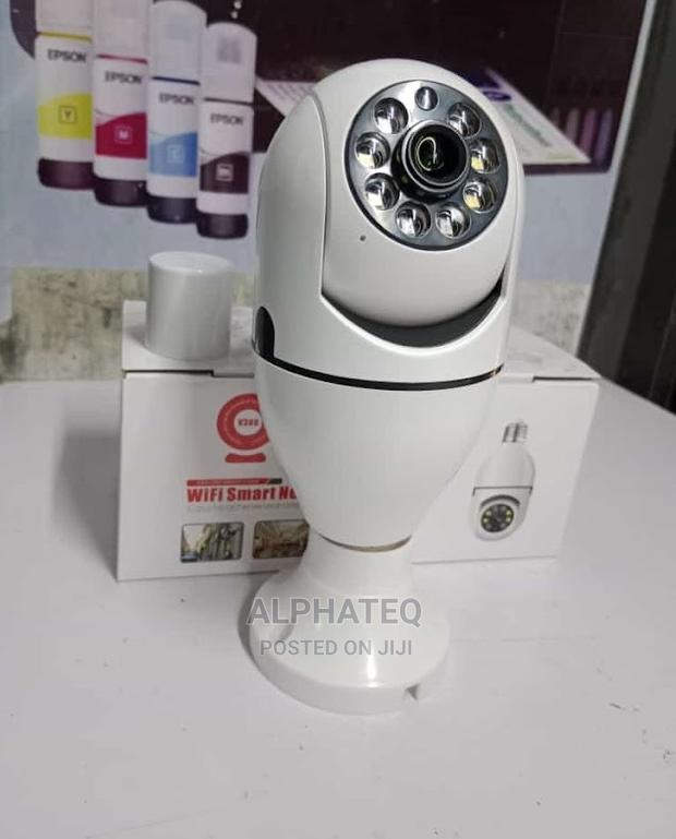 360° PTZ Wireless Wifi Nanny Bulb V380 CCTV Camera 2mp