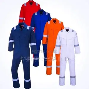 Reflector Overall With Reflective Strips