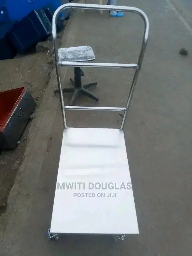 Stainless Steel Luggage Trolley