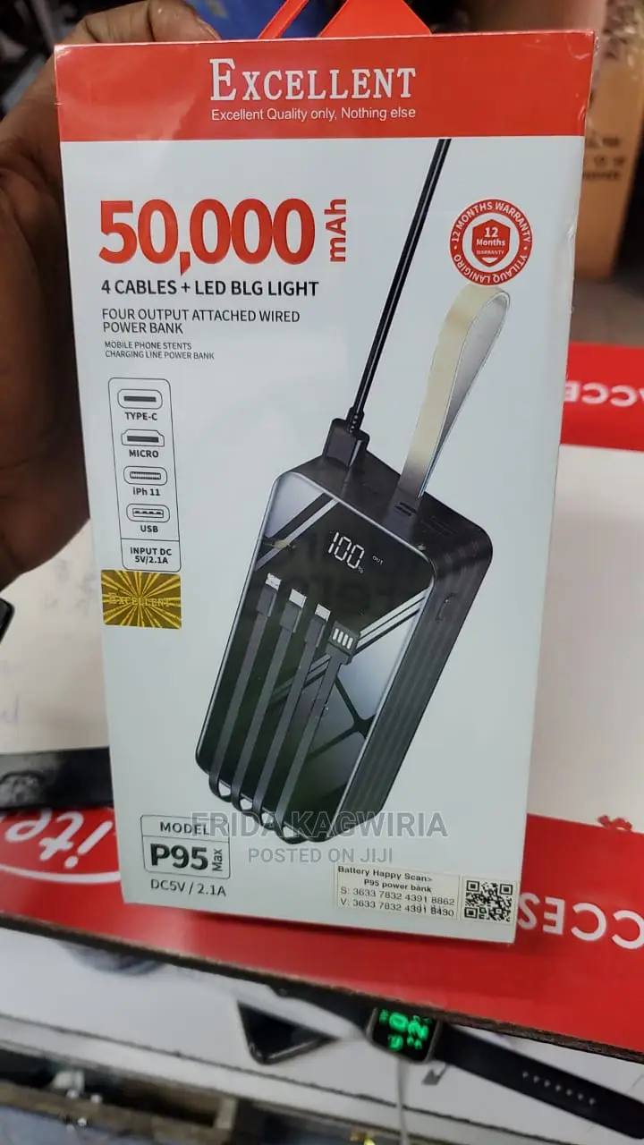 Excellent 50000 Mah Powerbank