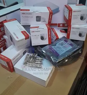 Hikvision CCTV Camera Fully Package Kit With 16 Cameras