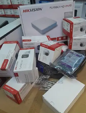 16 Full Camera CCTV Kit With 16 Hd Cameras With Night Vision