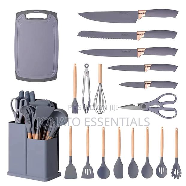 19pc Nonstick Kitchen Utensil Set - main view