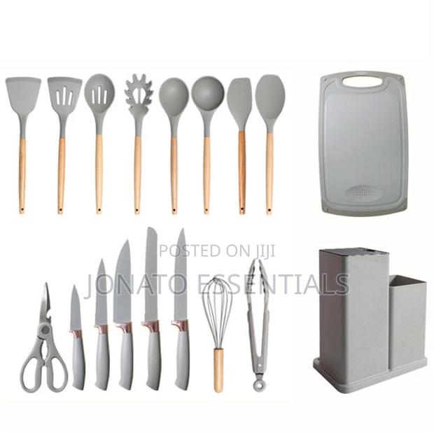 19pc Nonstick Kitchen Utensil Set - thumbnail 3