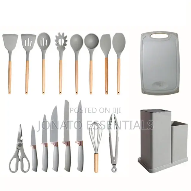 19pc Nonstick Kitchen Utensil Set