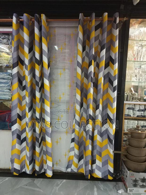 Ready Made Curtains With Shear - main view