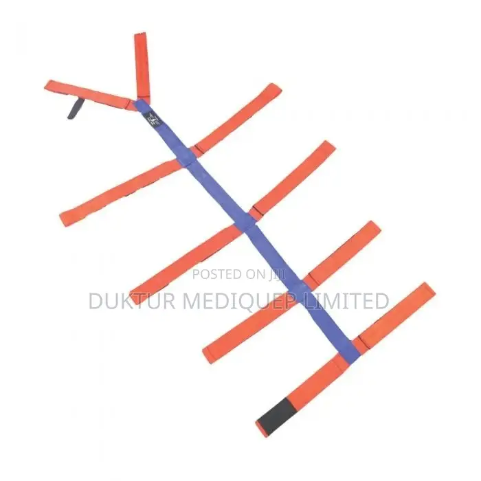 Spider Strap for Securing Patient to Stretchers