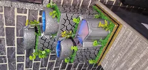 Silver 3 Tier Fountain