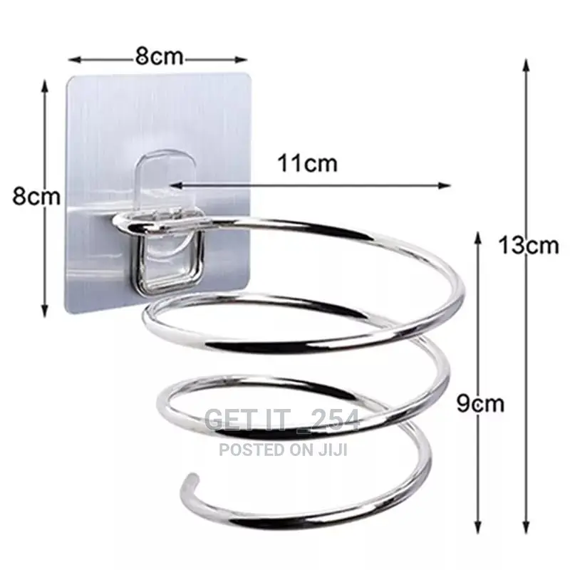 Bathroom Hair Dryer Holder Blower Home Organizer
