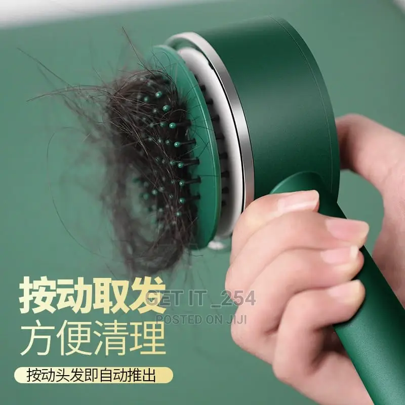 Self Cleaning Massage Comb/ Hair Brush