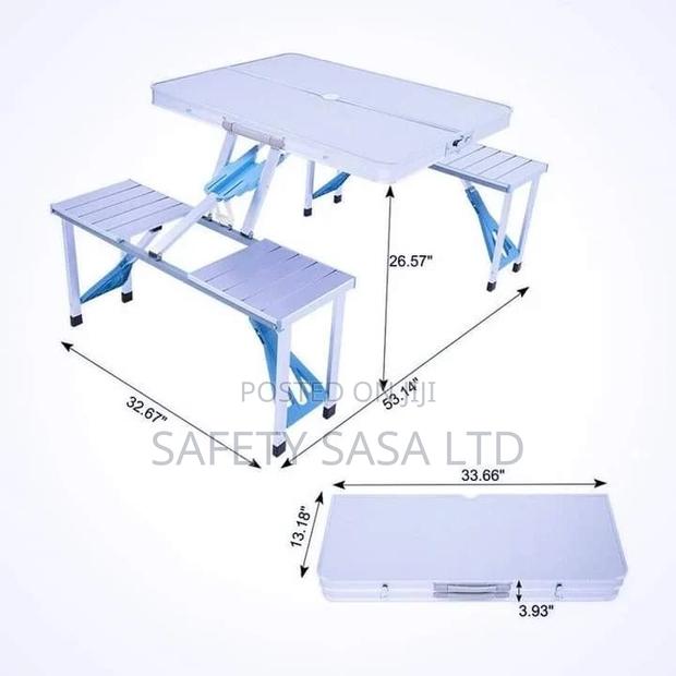 Portable Picnic Aluminium Table - thumbnail 4