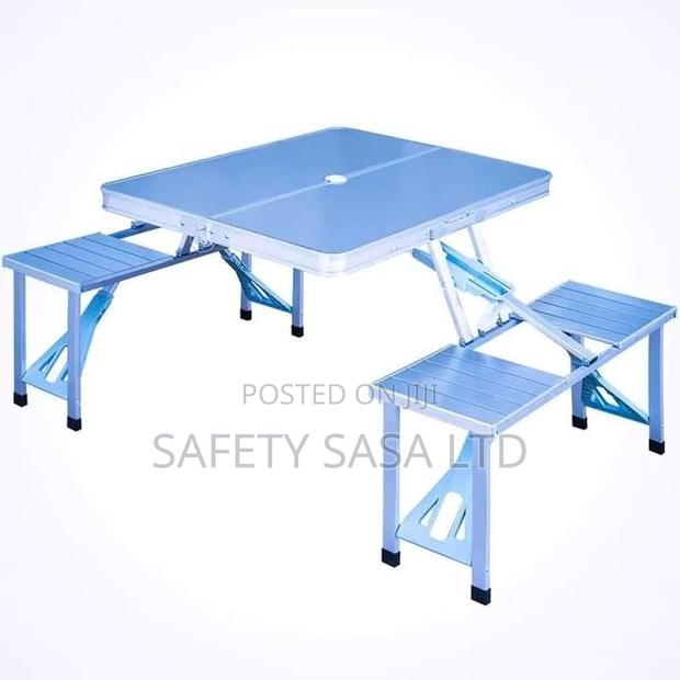 Portable Picnic Aluminium Table - thumbnail 3