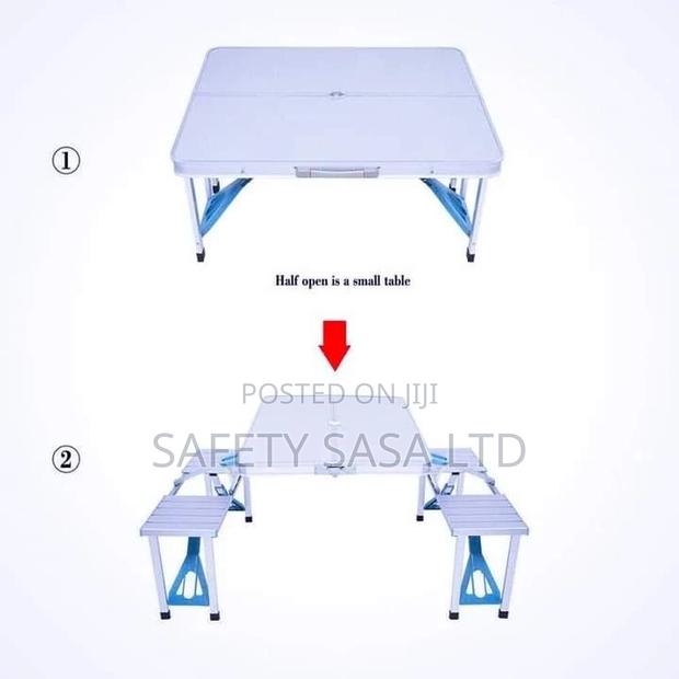 Portable Picnic Aluminium Table - thumbnail 6