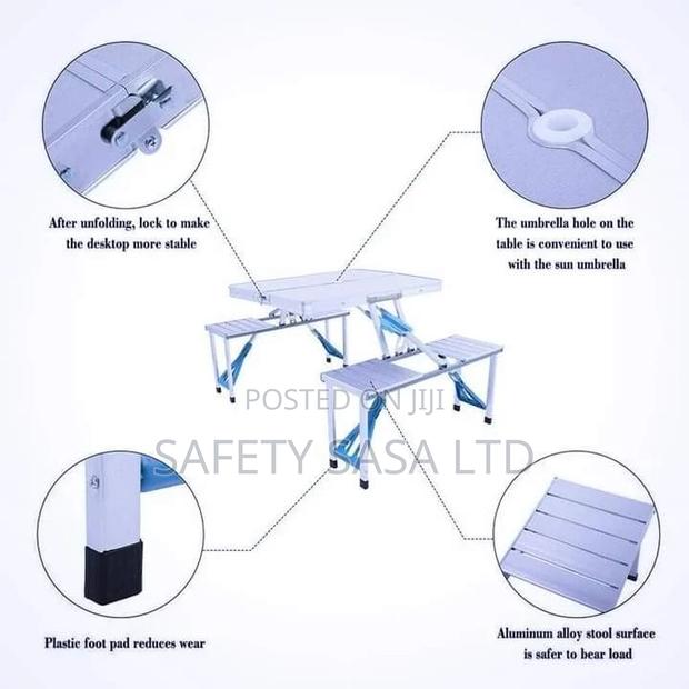 Portable Picnic Aluminium Table - thumbnail 5