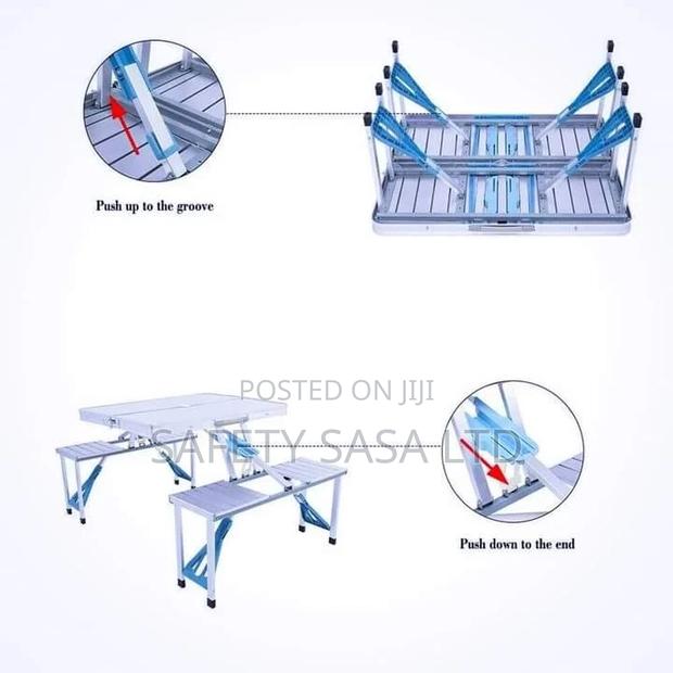 Portable Picnic Aluminium Table - thumbnail 7