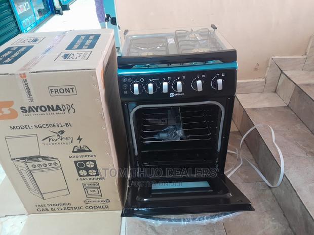 Sayona 3 + 1 Electric Oven Standing Cooker., , ,.,., ,.,.