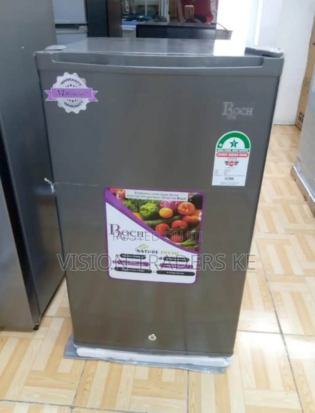Brand New Roch Rfr120-Si Single Door Refrigerator 90ltrs