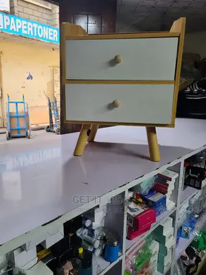 Bedside Table With 3 Drawers