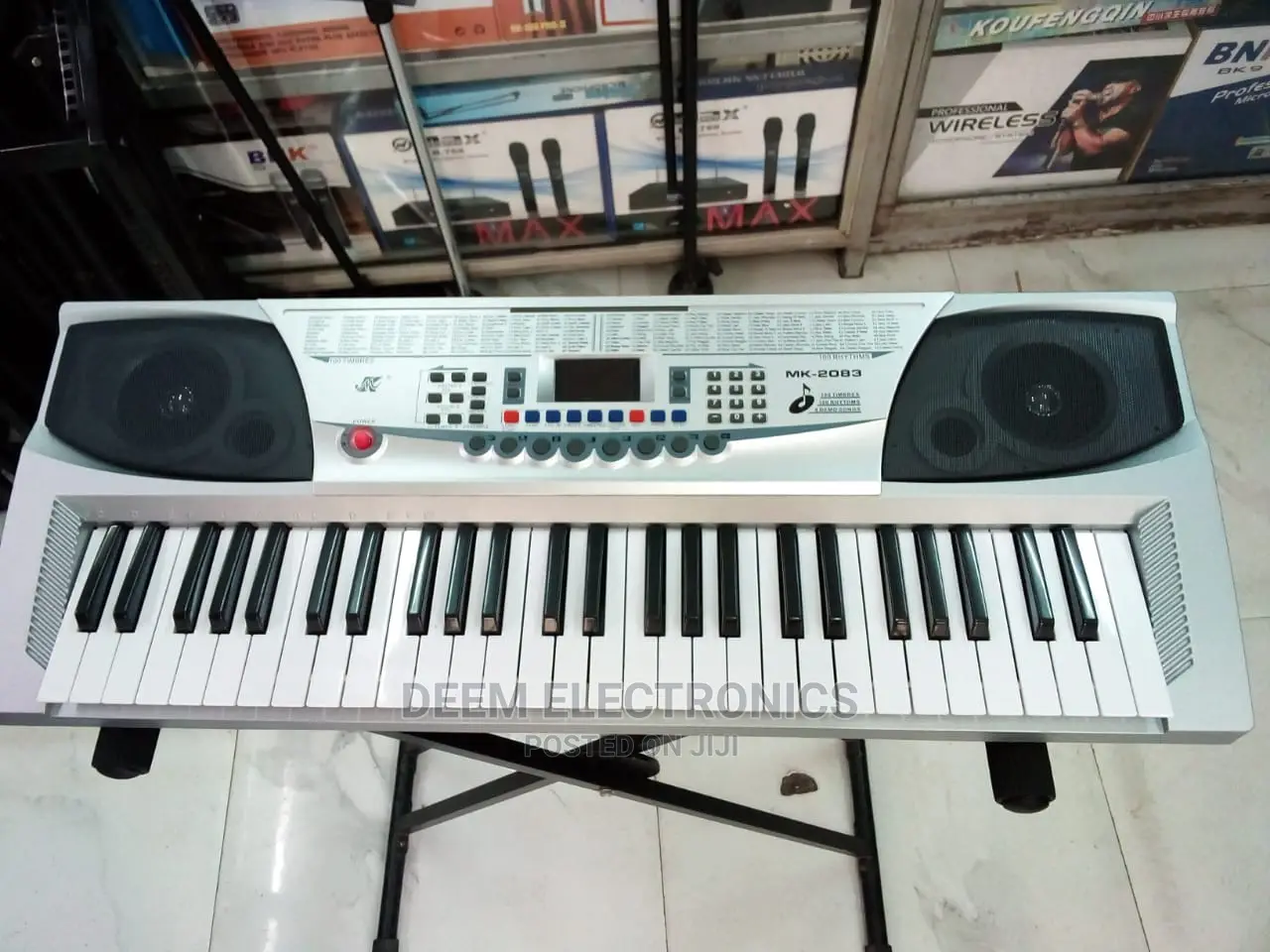 Keyboard Mk-2083 With Keyboard Stand