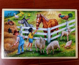 100pcs Farming Activity Jigsaw Puzzle - main view