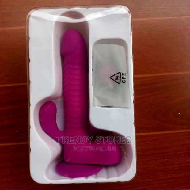 8" G-Spot Vibrator With Remote - Purple