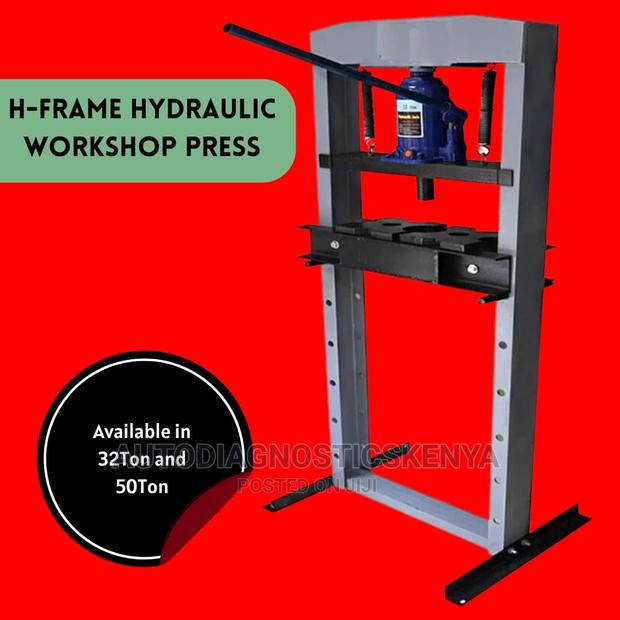 Workshop Hydraulic Press 32ton and 50ton Garage Press Work - main view