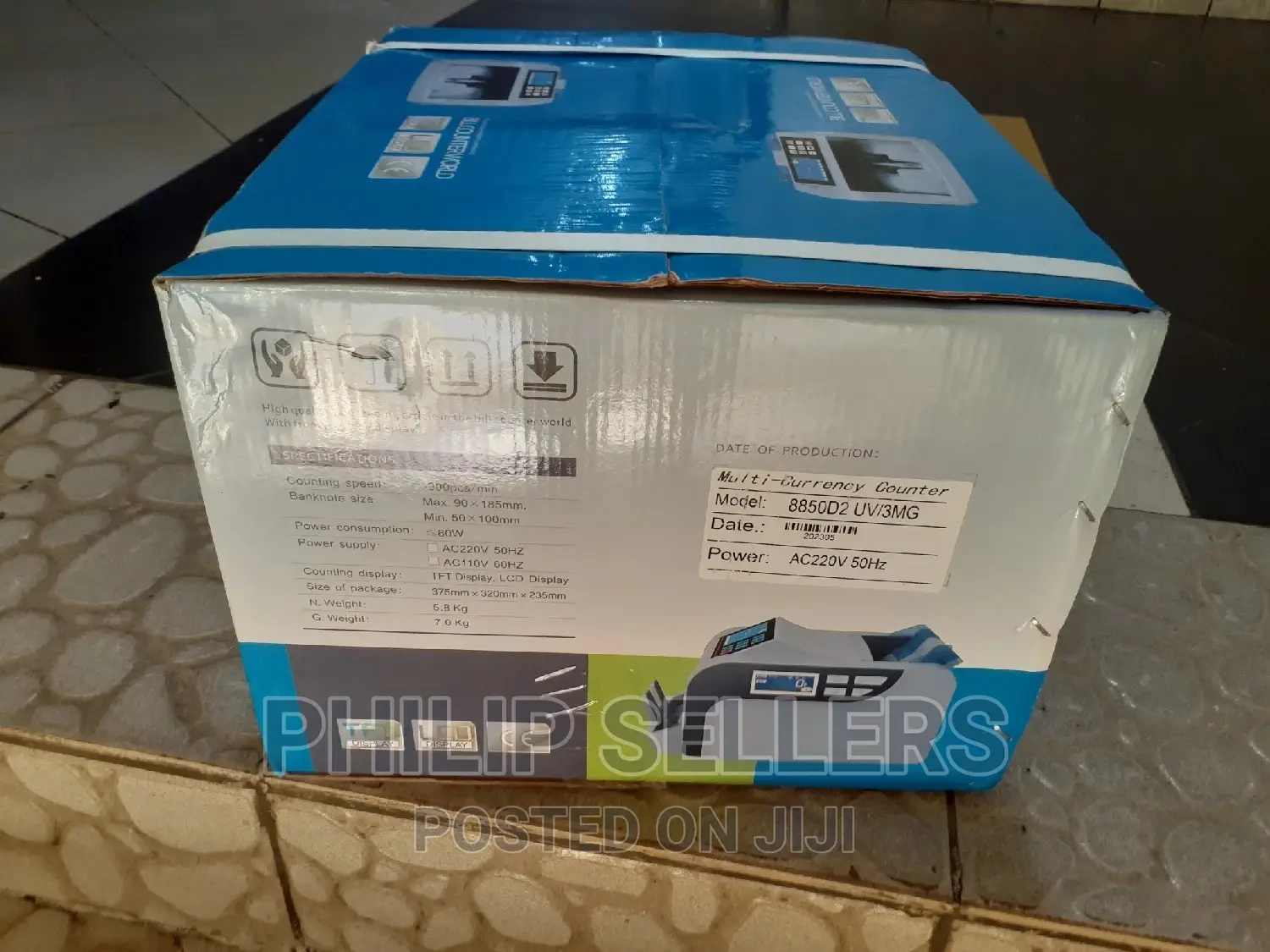 Xindabill Bill Counter 8850D2 (Money Counting Machine)
