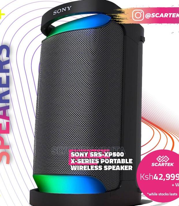 Sony SRS-XP500 Xseries Portable Wireless Speaker - main view