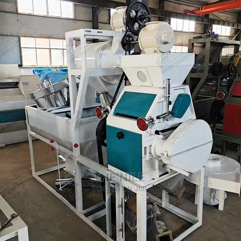 Double-Roll Wheat Grain Processing Equipment