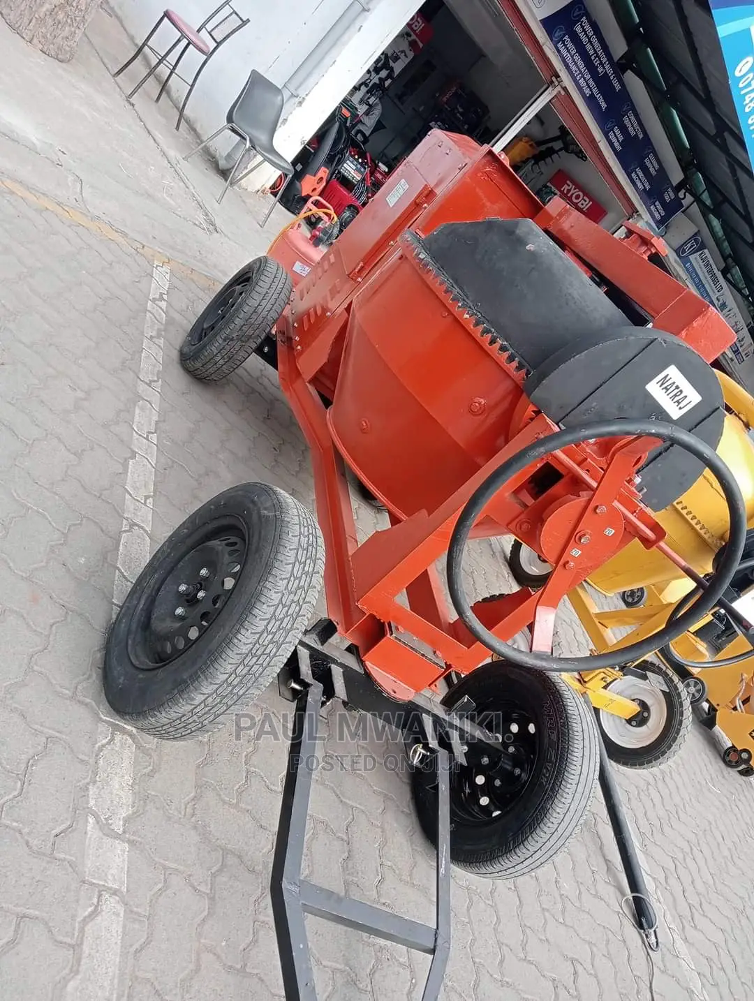 Heavy Duty Concrete Mixers 500L Natraj India. in Nairobi Central Electrical Equipment, Paul