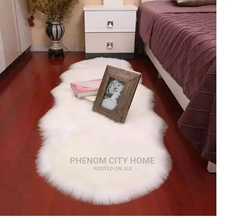 Bedside Faux Fur Mats
