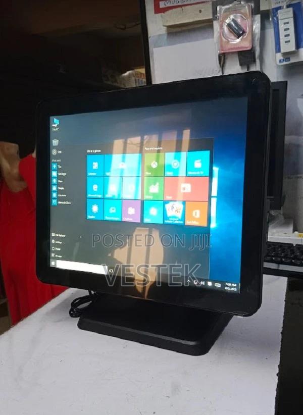 15 Inch LCD Touch Monitor, Touch Screen Monitor for Restaura