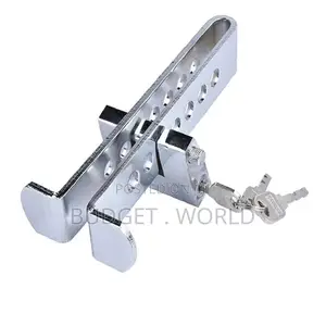 Pedal Lock, Auto Stainless Steel 8 Holes Brake Clutch