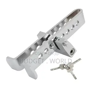 Pedal Lock, Auto Stainless Steel 8 Holes Brake Clutch;