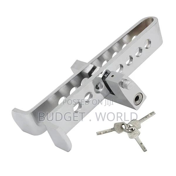 Pedal Lock, Auto Stainless Steel 8 Holes Brake Clutch;