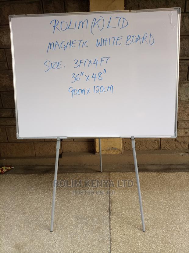 Portable White Board With Stand - main view