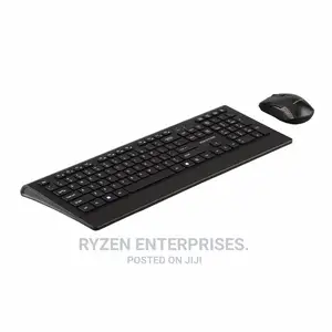 Promate Slim Ergonomic Keyboard Mouse Combo, English