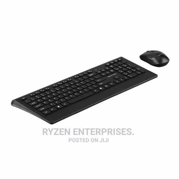 Promate Slim Ergonomic Keyboard Mouse Combo, English