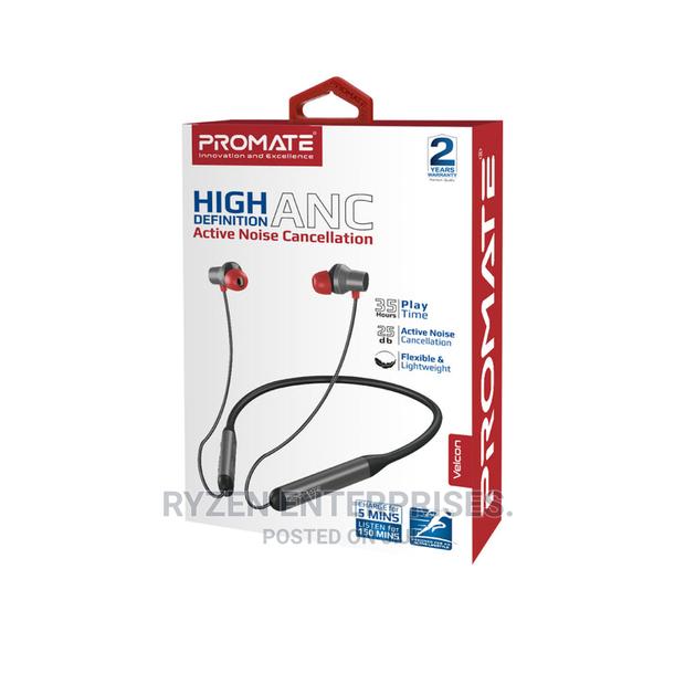 Promate High Definioon Wireless Neckband Earphones With 70hr