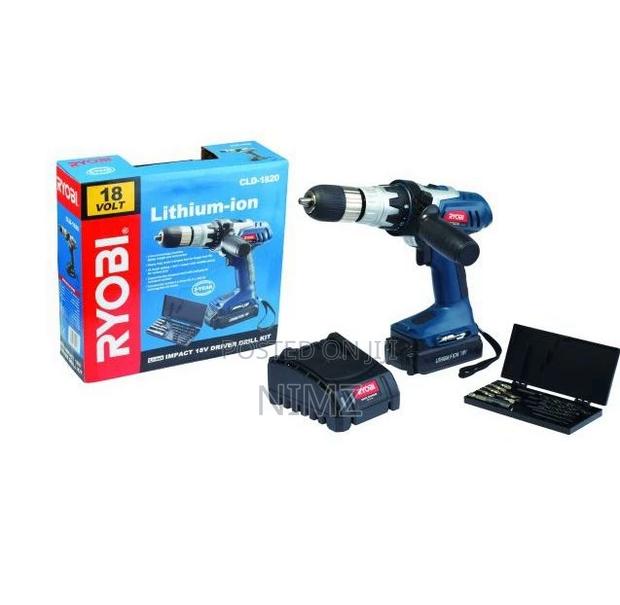 Ryobi Cordless Impact Drill Kit - main view