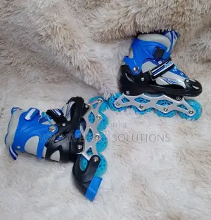 Blue Skating Shoes