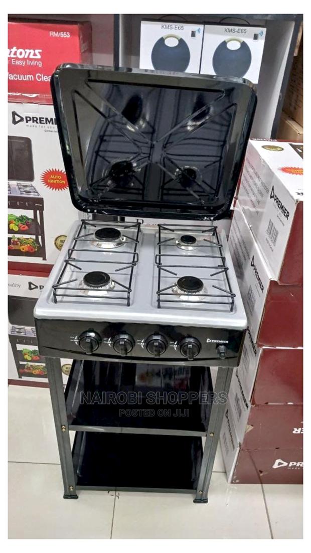 Gas Cooker 4 Burner With Stand