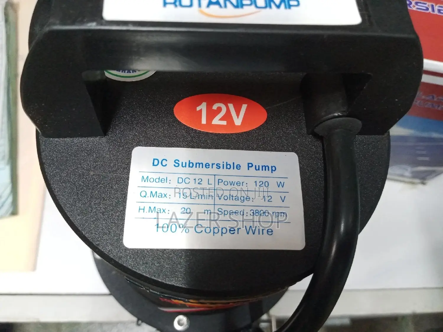 Rutan DC Submersible Pump,