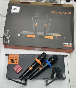 JBL VM860 Dual Wireless Microphone System