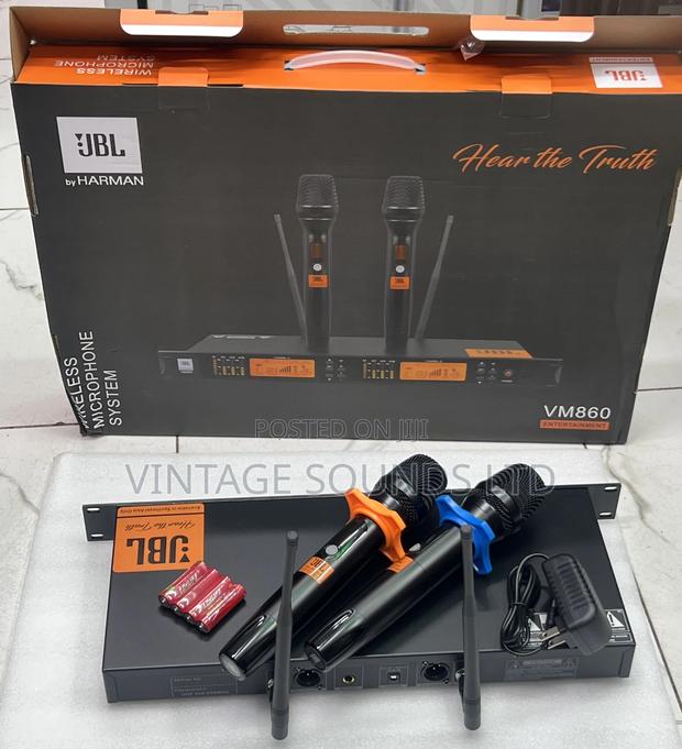 JBL VM 860 UHF Dual Wireless Microphone System - thumbnail 2