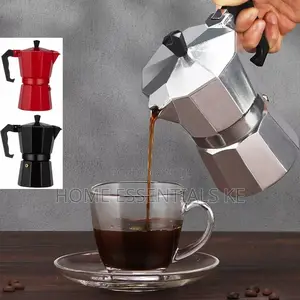 Aluminum Mocha Coffee Pot Rapid Stovetop Coffee Brewer
