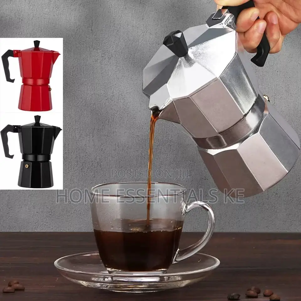 Aluminum Mocha Coffee Pot Rapid Stovetop Coffee Brewer