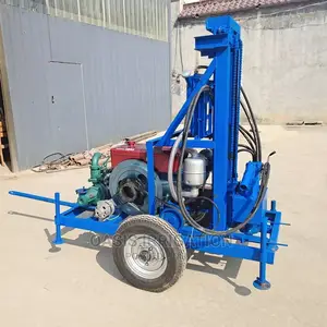 Small Water Borehole Drilling Rig