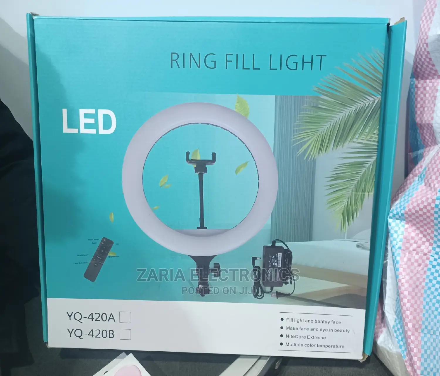 Ringlight 16inches Complete With Tripod Stand 2.1m