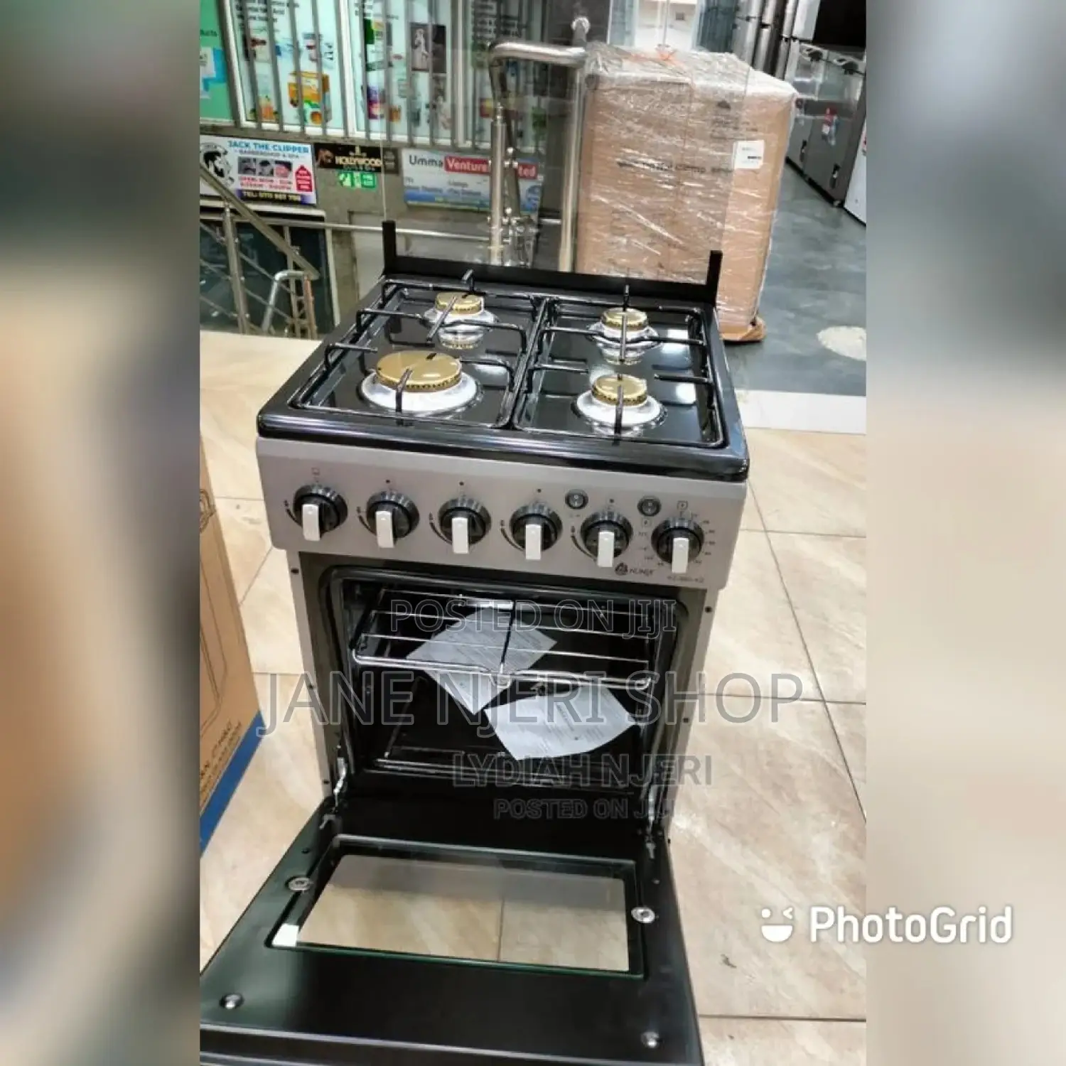 Standing Cooker Nunix Four Gas